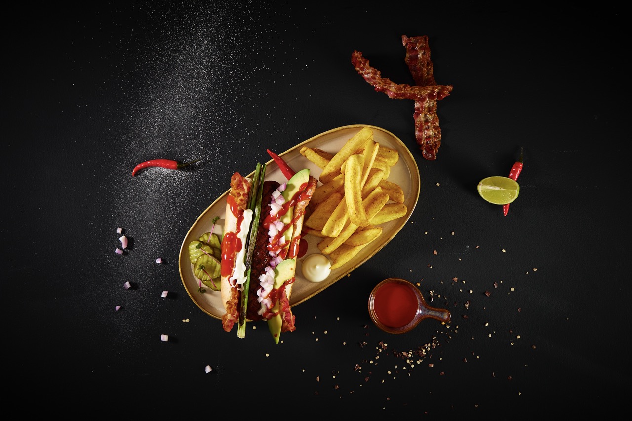 Sriracha Bacon Hotdog Special